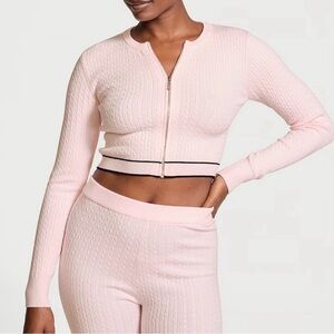 Victoria's Secret Pink Cable-Knit Cardigan